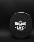 Custom Pro-level No Boxing No Life Punching Mitts   Black white