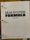 Mlm System Formula Mike Dillard Network Marketing Rare Course And Dvd Set
