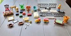 Vintage 1970 s Playmobil Geobra Victorian Dollhouse Lot Mixed Replacement Pieces