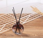 150ml 5oz Empty Glass Reed Diffuser Bottle Brown Aromatherapy Diy Jar Decor