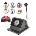 Button Maker 58mm Card Badge Punch Press Machine 500 Grams Parts Circle Cutter