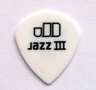 Dunlop Guitar Picks 72 Picks Tortex White Jazz Iii Size 1 14mm 478r