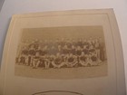 Vintage 1935 Football Team Photo Christmas New Year Card G a  Robinson