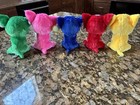 Ty Beanie Boos Collector Chihuahua Set - Blue  Green  Pink  Red  Yellow    