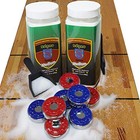 Shuffleboard Pucks W  2 Cans Shuffleboard Wax  Mini Medium Speed 2 1 8  53  Rb