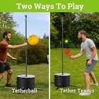Tetherball Tennis tetherball Set heavy Duty Tetherball Equipment With Pole Fo   