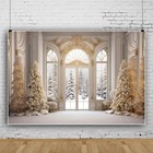 Elegant Christmas Backdrop Fabric Christmas Backdrops For Photography 7x5ft