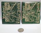 2 Rare Vintage Matchbooks Y1 New York City Max Loew Viennese Lantern Giant Nyc