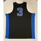 Y2k Vtg Nike Duke Blue Devils Basketball Jersey Black Blue  3 Mens Xxl Elite
