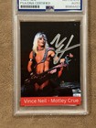 Vince Neil Signed Trading Card Psa Motley Crue Lead Singer Autograph Authentic