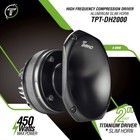 2x Timpano Tpt-dh2000 Slim 2  Compression Driver   Horn - Titanium 8 Ohm 900w