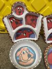 Vintage Clifford The Big Red Dog Child s Dinner  Divided Snack Plate Zak Designs