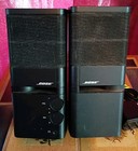 Bose Mediamate Computer Speaker Pair W  Ac Adapter Tested   Works Sounds Great
