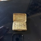 Antique Victorian Sterling And 18k Book Form Vinaigrette Engraved J w    Co