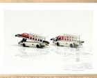 1 400 Painted Scenery Accessory Gse Belt Loader Set Ta400ac-010 Airport Ground