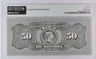 Mexico El Banco De Sonora 50 Pesos Nd 1899-1911  Ps422r M510r Pmg 66 Gem Unc Epq