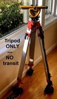 Universal Survey Tripod     Aluminum Laser Level Tripod --    Never Taken Outdoors