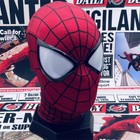 1 1 The Amazing Spider-man 2 Helmet Spiderman Faceshell Mask Cosplay Props