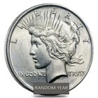 Us Peace Silver Dollar - Roll Of 20 Coins - Bu - Random Date