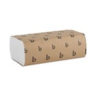 Multifold Commercial Paper Towels  1-ply  16 Packs  250 Sheets Per Pack  White