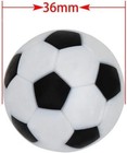 14 Pack Table Soccer Foosballs Replacement Balls  Multicolor 36mm 