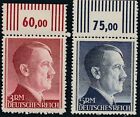Stamp Germany Mi 799-802 Sc 524-7 1941 Ww2 3rd Reich Hitler Tabs Top Mnh