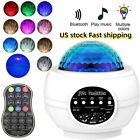 Galaxy Starry Sky Night Light Projector Music Lamp For Kids Gift Remote Control
