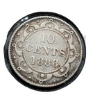 1888  newfoundland  Canada Ten Cents   Choice Very Good