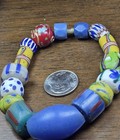 Russian Blue Dogon Dutch Collectors Quality Venetian Glass Trade Beads African