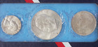 1976-s Us Mint Silver Uncirculated Set 3-coin 40 