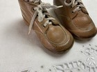 Vintage Leather Toddler Shoes  Brown Leather
