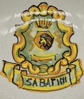 Sabatini Roma Italy  Daruta Pottery Ashtray  Restaurant Ware  Tokyo  Hong Kong
