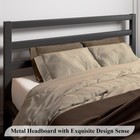 Modern Full  Queen  King Platform Bed With Minimalist Design Style  Ample Storag