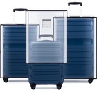 3 Pieces Thicken Clear Luggage Cover Protector With Tag Pocket  20  24  28  P   