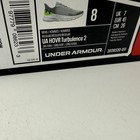 Under Armour Hovr Turbulence 2 Running Shoes Mens 8 Grey Green 3026520-011