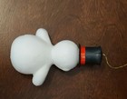 Vintage Snowman Christmas Ornament Frosty Character Plastic  Approx 3 5 