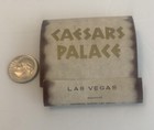 Vintage Caesars Palace Matchbook Matches Full Unstruck Ad Las Vegas Souvenir