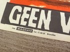 Vintage 1968 Belgium  pas De Pardon  Je Tue  Movie Poster Spaghetti Western Rare