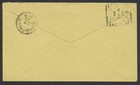1897 Grand Falls Nb Grocer Cover Posted At Daigle Nb Fredericton Squared Circle