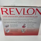 Revlon Luxury Paraffin Bath Rvsp3501bb Quick Heat Wax Spa For Hands Feet Elbows