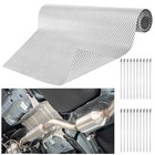 Embossed Exhaust Heat Shield Automotive  12  X 39  Aluminum 12 Inch X 39 Inch