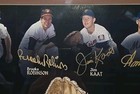 Mlb Gold Glove Award Signed   Framed 27x23 Poster 18 Signatures Ripken Robinson