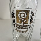 2 Augustiner Brau Munchen Edelstoff  5l Rastal German Beer Glasses Gold Rims
