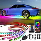 Underglow Car Lights  4 Pcs Rgb-ic Smart Led Lights With App And Dream Color