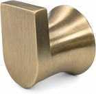 Modern Single Robe Hook Or Towel Hanger For Kitchen Or Bathroom  Brushed Nickel