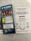 The Shark Is Broken Broadway Playbill Jaws Alex Brightman Ian Shaw W  Insert