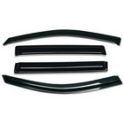 4pcs Out Channel Window Visor Deflectors Cadillac Chevy Gmc Yukon 15-20 Smoke