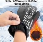 Rockbros Winter Cycling Gloves For Men Women Water Resistant Touch Screen Gloves