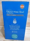 K   H Filtered Water Bowl W  Reservoir Cat small Dog 1 3gallons Filter Included 