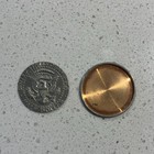 1972 Half Dollar Trick Coin   Scotch And Soda Magician Coin   20 Centavos